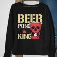 Beer Pong King Alkohol Trinkspiel Beer Pong Sweatshirt Geschenke für alte Frauen