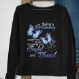 Being A Grammy Doesnt Make Me Old Makes Me Joyful & Blessed Sweatshirt Gifts for Old Women