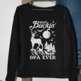 Best Buckin Opa Ever Deer Hunting Fathers Day Gift Gift For Mens Sweatshirt Gifts for Old Women
