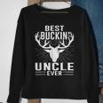 Best Buckin Uncle Ever Deer Hunting Lover Gifts Dad Sweatshirt Gifts for Old Women