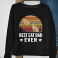 Best Cat Dad Ever Funny Cute Retro Sweatshirt Gifts for Old Women