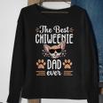 Best Chiweenie Dad Cute Dog Puppy Owner Love Lover Gift Men Sweatshirt Gifts for Old Women