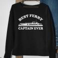 Best Ferry Captain Ever Apparel Ferry Boat Sweatshirt Gifts for Old Women