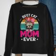 Beste Katzenmutter Ever Sweatshirt für Damen, Katzenliebhaber Tee Geschenke für alte Frauen