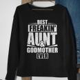 Beste Verdammte Tante Und Patin Retro Vintage Oma Sweatshirt Geschenke für alte Frauen