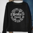 Bestie Squad Besties Life Best Friends Friendship Vintage Sweatshirt Gifts for Old Women