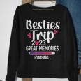Besties Trip 2023 Best Friend Vacation Besties Great Memory Sweatshirt Gifts for Old Women