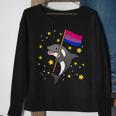 Bisexual Pride Orca Bisexual Sweatshirt Gifts for Old Women