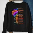 Black History Month African Woman Afro I Am The Storm Sweatshirt Gifts for Old Women