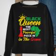 Black Queen Unapologetically Educated African Black History Sweatshirt Gifts for Old Women