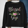 Blessed Gigi Floral For Women Mothers Day Grandma Sweatshirt Gifts for Old Women