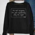 Bob Quote Funny Birthday Personalized Name Gift Idea Sweatshirt Gifts for Old Women