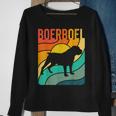 Boerboel Vintage Retro Dog Lover Mom Dad Gift Sweatshirt Gifts for Old Women