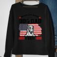 Borzoi Dog Worlds Best Dog Dad Ever Fathers Day Sweatshirt Gifts for Old Women
