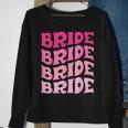 Bride I Do Crew Retro Bachelorette Party Bride Bridesmaids Sweatshirt Gifts for Old Women