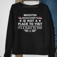 Brockton Massachusetts Ort Besuchen Bleiben Usa City Sweatshirt Geschenke für alte Frauen