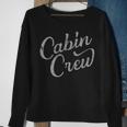 Cabin Crew Friends Family Group Lake Or Mountain Vacation Sweatshirt Gifts for Old Women