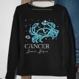 Cancer The Crab Constellation Sweatshirt Gifts for Old Women