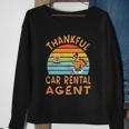 Car Rental Agent Job Funny Thanksgiving Sweatshirt Gifts for Old Women