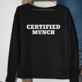 Certified Munch Sweatshirt Gifts for Old Women