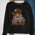 Chasing Goals Not People Black Woman Black Queen Junenth Sweatshirt Gifts for Old Women