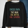Chess Papa Fathers Day Gift Chess Man Myth Legend Great Gift Sweatshirt Gifts for Old Women