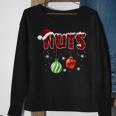 Chest Nuts Funny Matching Chestnuts Christmas Couples Nuts V32 Sweatshirt Gifts for Old Women