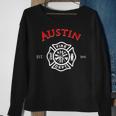 City Of Austin Fire Rescue Texas Firefighter Duty Sweatshirt Gifts for Old Women