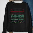 Co-Workers Are Like Christmas Lights Men Women Sweatshirt Graphic Print Unisex Gifts for Old Women