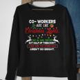 Co Workers Are Like Christmas Lights They All Hang Together Men Women Sweatshirt Graphic Print Unisex Gifts for Old Women