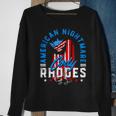 Cody Rhodes American Nightmare Usa Flag Signature Sweatshirt Gifts for Old Women