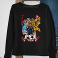 Colored Design Aoashi Anime Sweatshirt Gifts for Old Women