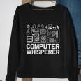 Computer Whisperer It Tech Support Nerds Geek V2 Sweatshirt Gifts for Old Women