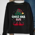 Coole Oma Elfe Partnerlook Weihnachten Sweatshirt Geschenke für alte Frauen