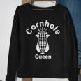 Cornhole Queen Lustiges Damen Sweatshirt, Motiv für Spielbegeisterte Geschenke für alte Frauen