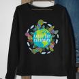 Cute Earth Day Everyday Environmental Protection Gift Sweatshirt Gifts for Old Women