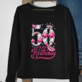 Cute Gift Its My 50Th Birthday Queen 50 Years Old Shoes Crown Diamond Funny Gif Sweatshirt Gifts for Old Women