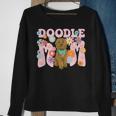 Cute Goldendoodle Doodle Dog Mom Design Women Sweatshirt Gifts for Old Women