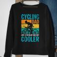Cycling Dad Sweatshirt für Herren, Cool Papa Radfahrer Design Geschenke für alte Frauen