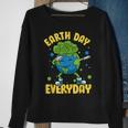 Dabbing Earth Day Everyday Earthday Dab Every Day Planet Sweatshirt Gifts for Old Women