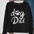Dad Dog Paw - Vintage Dog Dad Sweatshirt Gifts for Old Women