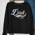 Dad Est 2011 Worlds Best Fathers Day Gift We Love Daddy Sweatshirt Gifts for Old Women