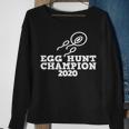 Dad Pregnancy Announcement Egg Hunt Champion 2020 Sweatshirt Gifts for Old Women