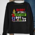 Daddy Of The Birthday Boy Funny Cute Zombie Kids &Amp Boys Sweatshirt Gifts for Old Women