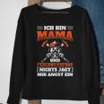 Damen Mama Und Feuerwehrfrau Freiwillige Feuerwehr Sweatshirt Geschenke für alte Frauen