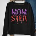 Damen Momster Halloween Kostüm Für Mama Geschenk Sweatshirt Geschenke für alte Frauen