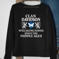 Davidson Scottish Family Clan Scotland Name Men Women Sweatshirt Graphic Print Unisex Gifts for Old Women