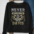 Davis Thing You Wouldnt Understand Family Name Sweatshirt Gifts for Old Women