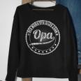 Der Mann Der Alles Kann Opi Großvater Spruch Opa Sweatshirt Geschenke für alte Frauen