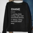 Diane Definition Personalized Custom Name Loving Kind Sweatshirt Gifts for Old Women